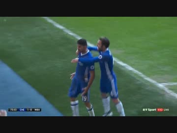 ≪16-17EPL：第15節≫ チェルシー vs ウェスト・ブロムウィッチ