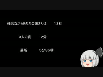 【ゆっ怖】ゆっくり怖い話・その79