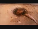 氷穴釣りをしていたら