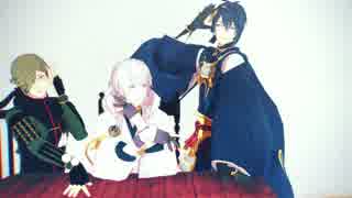 【MMD刀剣乱舞】 Spending all my time 【MV風/お着替え】