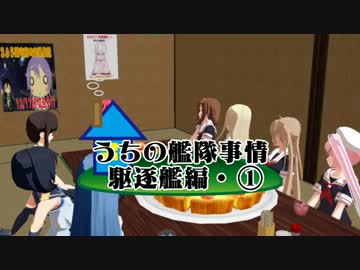 【MMD艦これ】うちの鎮守府事情　駆逐艦編①【MMD紙芝居】