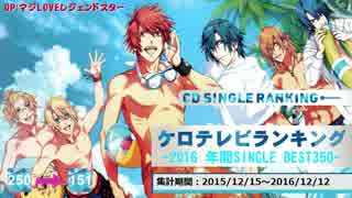 年間アニソンランキング 2016 SINGLE BEST 350【ケロテレビ】151-250
