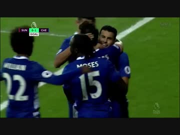 【EPL第16節】チェルシーvsサンダーランド ハイライト