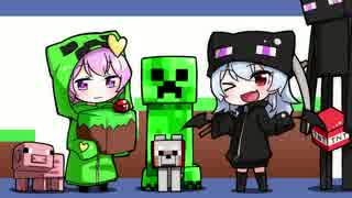 【ゆっくり実況】姉2人のマインクラフトpart最終回