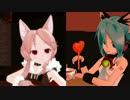 (MMD)櫻歌ミコさんとネコちびミクさんで「ルビーの指環」