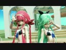 【MMD艦これ】水着の江風＆山風で「愛Dee」