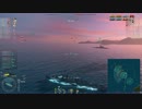【WoWs】新任艦長が行く #87　GEARING　劣勢からの逆転試合