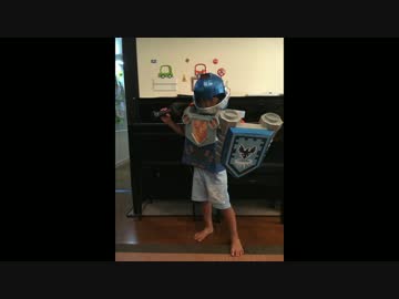 ダンボールでネックスナイツの装備を作ってみた