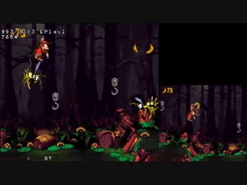 【TAS】スーパードンキーコング2_ドロドロみどろがぬま+おまけ