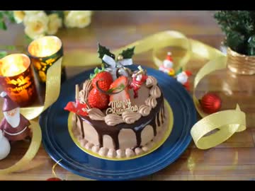 【シングルベル】チョコレートケーキを作ってみた【ぼっち用】