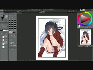 【描いてみた】クリスマスしずくを描く！