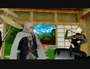 【MMD刀剣乱舞】  連隊戦待機中は鶯丸とハードコア（主命）