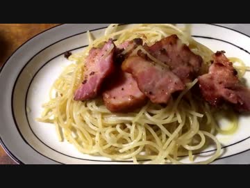 【料理】適当ペペロンチーノ