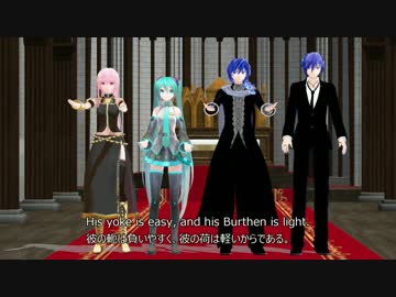 ヘンデル「メサイア」HWV56　1_23_Chorus LUKA,MIKU,ROSE-KAITO,KAITO