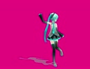 [MMD]極楽浄土　あぴミク[クロマキー]