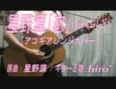 【アコギアレンジ(オケあり)＋歌】星野源「恋」カバー【演奏動画】