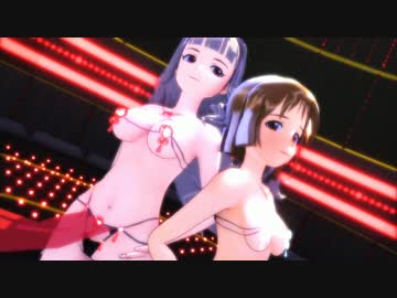 [MMD]『Bubble Pop!』雪歩・貴音