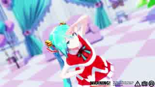 【MMD】YYB式ｸﾘｽﾏｽﾐｸさんで「好き！雪！本気マジック」