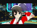 【MMD艦これ】時雨 夕立 サンタコス『Gravity=Reality』