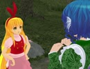 【東方MMD劇場】エレンとわかさぎ姫のクリスマスtalk