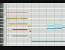 DQ6「勇気ある戦い～敢然と立ち向かう」を打ち込んでみた
