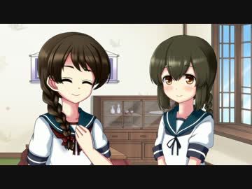 【艦これ】秘書艦浦波の淹れたほうじ茶とふかし芋