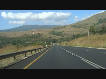 【南アフリカ横断】020 車載動画 04 Waterval Boven ～ Bambi ～ Schoemanskloof