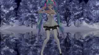 【MMD】Tda式改変ミクで好き！雪！本気マジック
