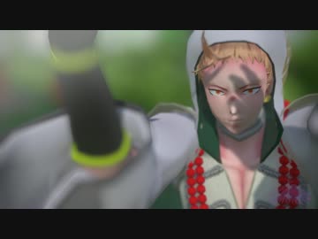 【MMD刀剣乱舞】アサガオの散る頃に【岩融刀ミュ白モデル】