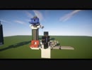 【Minecraft】 RTMの移動装置を使ったエレベーターの作り方 修正