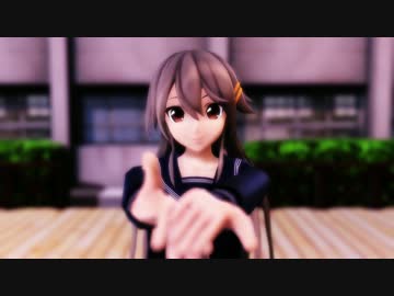 【MMD艦これ】榛名がセーラー服で今好きになる。踊ってくれました