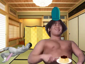 プリンを食べる肉体派おじゃる丸BB