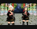 【MMD／アイマス】 黒いミニ振袖のレッドショルダーで極楽浄土