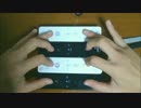 ４Pマリオを操作しているところを撮ってみた　前