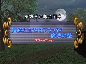 【東方卓遊戯】卓遊戯合同卓「dodo卓」 アフタープレイ