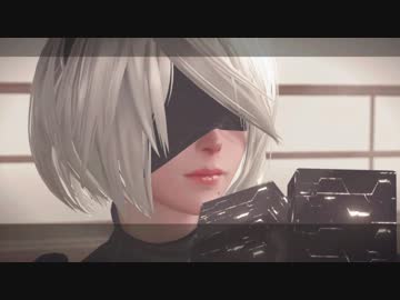 『NieR:Automata(ニーアオートマタ)』を紳士的に実況プレイpart3(完)【体験版】