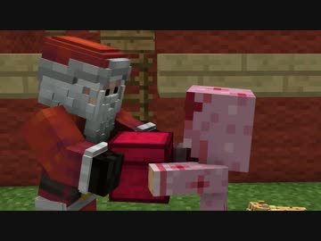 【Minecraftアニメーション】#1 サンタさんのプレゼント【HINA CRAFT】