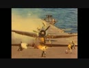 【アメリカ軍】米戦闘機　空母着艦事故【太平洋戦争】