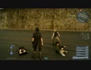 【FF15】道路でロディオするイリスとグラディオ