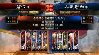 【三国志大戦】麻痺矢の大号令VS神速の大号令