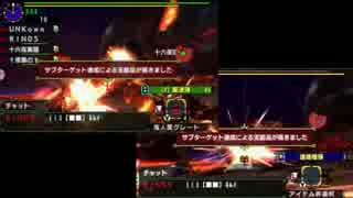 【MHX】アルバをenjoy勢PTがハメ １分０６秒０６【ライトボウガン】