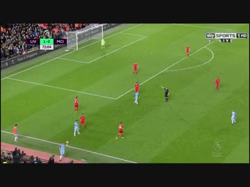 リヴァプール　対　マンチェスターシティ