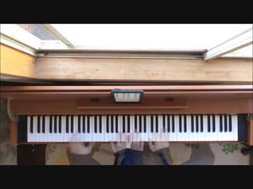 【1人連弾で弾いてみた】灼熱の卓球娘 OP「灼熱スイッチ」