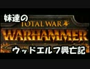 【Total War: WARHAMMER】妹達の、ウッドエルフ興亡記。【＃１】