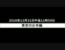 【2016年から2017年へ】年越しの瞬間・東京のお寺編