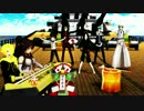 【MMD刀艦乱舞】 恭賀新年 千本桜(ダンスと連弾)