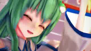 【東方MMD】 早苗さんで《ラズベリー＊モンスター》