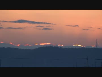 【2017年初日の出】今年もよろしくお願いします