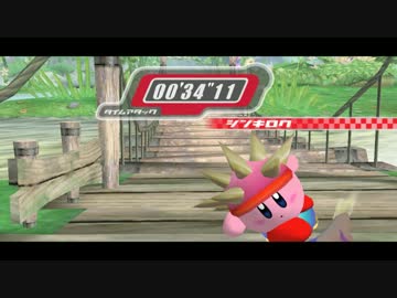 カービィのエアライドTA プランテス ロケットスター 00'34"11【TAS】