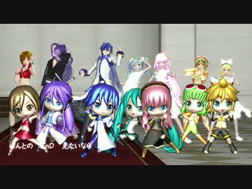 【MMD】Crazy ∞ nighT【４Kテスト】